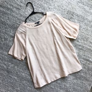 NWT Vince Lightly Quilted Silk Top